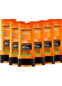 L'Oréal L'ORÉAL PARIS MEN EXPERT , Duschgel »Hydra Energy Aufwach-Kick« mit Minze , transparent , Körperpflege von L'Oréal Paris Men Expert