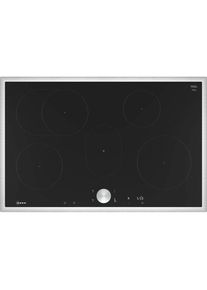 Neff, Induktions-Kochfeld von SCHOTT CERAN &raquo;T58STF1L0&laquo; mit intuitiver Twist Pad Bedienung, edelstahl, Induktions-Kochfeld von SCHOTT CERAN