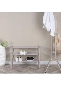 SPINDER DESIGN, Damen, Schuhregal &raquo;REX SR 2 - 100 cm&laquo; 1 Stk. tlg. Regal aus Stahl, wahlweise Breite 70 cm oder 100 cm, Silky Taupe, Silky Taupe, Regal