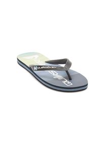 Quiksilver , Badesandale »Molokai Stripe« , Blue/Blue/Green , 13(46) , 13(46) , Material: Flexibles, synthetisches, an 3...