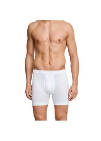 Schiesser, Damen, Boxershorts &raquo;Essentials&laquo;, Softbund, Doppelripp-Qualit&auml;t, Baumwolle, mit Eingriff, 100-Weiss, 8, 100-Weiss, Herren-Unterhose von 