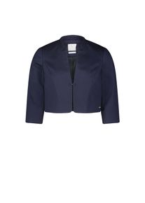 BETTY & CO Betty&Co , Bolerojacke »Bolero-Jacke unifarben« , Navy Blue , 38 , 38 , Passform: Tailliert