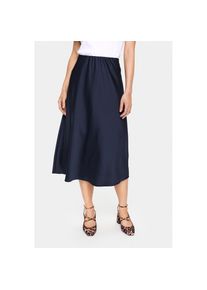 Saint Tropez, Damen, Satinrock &raquo;LodisaSZ Skirt&laquo;, Baritone Blue, XXL (44), Baritone Blue, Modischer Rock von Saint Tropez