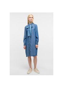 Eterna , Blusenkleid »LOOSE FIT« , dark indigo , Normalgrößen , 40 -Normalgrößen , 40 , Hemd-Kragen