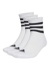 Adidas 3-Stripes Cushioned Sportswear Mid Cut Socks 3-Pack Unisexe