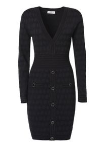 Influencer Robes en maille Femme noir taille XL