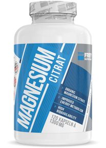 Frey Nutrition Magnesium Citrat, 120 Kapseln