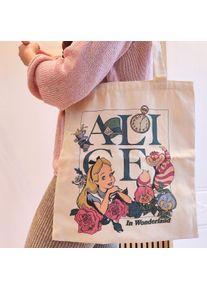 Alice in Wonderland - Flower Tote Bag
