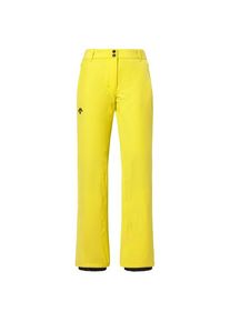 Descente Women's Smooth Pants Ski trousers Women (40, yellow)
