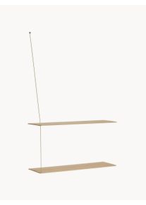 Woud Estante de parede em madeira de carvalho Stedge Madeira clara L 80 x Alt 120 cm