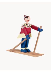 Kay Bojesen Objeto decorativo Skieuse Datti Multicolor, Vermelho L 17 x P 6 x Alt 16 cm