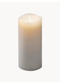 Konstsmide Świeca zapachowa LED Taormina (lawenda) Biały Tworzywo sztuczne Ø 9 x W 18 cm