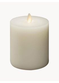 Konstsmide Świeca LED z wosku Bergamo Biały Tworzywo sztuczne Ø 8 x W 10 cm