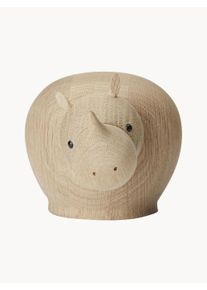Woud Objeto decorativo em madeira de carvalho Rina Rhinoceros Madeira, Madeira maciça L 21 x Alt 12 x P 13 cm