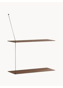 Woud Estante de parede em madeira de carvalho Stedge Castanho Madeira, Madeira maciça, Metal L 60 x Alt 120 cm