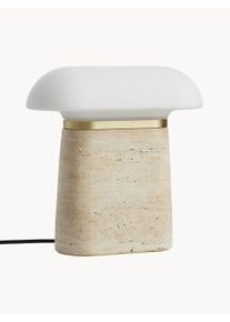 Woud Candeeiro de mesa Nova Bege, Branco L 13 x Alt 28 cm