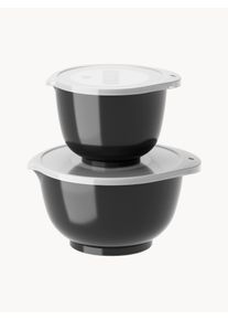 Rosti Recipiente Margarethe, conjunto de 2 Cinzento, Preto Material sintético Conjunto com vários tamanhos
