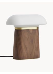 Woud Candeeiro de mesa em madeira Nova Castanho L 27 x Alt 28 cm