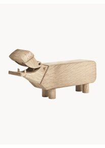 Kay Bojesen Hipopótamo Liliput Kay Bojesen Madeira clara L 14 x P 4 cm