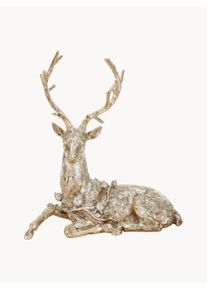 Goodwill Dekoracja świąteczna Lying Deer Złoty S 17 x W 35 cm