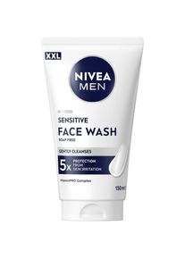 Nivea - Nivea MEN Sensitive Face Wash Gel detergente 150 ml male