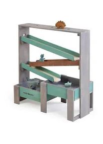 Muddy Buddy Wasserbahn , Grau, Grün , Holz , Zypresse , massiv , 44x105x100 cm , EN 71, FSC 100% , Spielzeug, Holzspielzeug