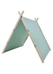 Ambia Garden Spielzelt , Grün , Holz, Textil , Fichte , 123x107x106 cm , EN 71, CE, FSC 100% , Spielzeug, Kinderzelte