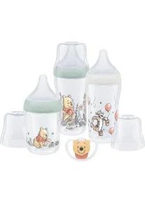 Nuk Fläschchenset , Multicolor, Transparent , Kunststoff , 4-teilig , 21.3x19.4x7.2 cm , BPA-frei , Füttern, Babyfläschchen