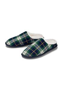 Tchibo - Hausschuhe - Unisex - Gr. 44-45 - creme/kariert