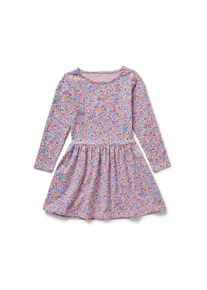 Tchibo - Kinder-Jerseykleid - Mädchen - Gr. 98/104 - rosa/geblümt