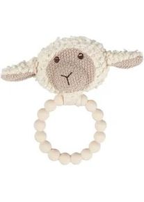 Patinio Rassel , Naturfarben , Textil , Füllung: Polyester , 15 cm , EN 71, Oeko-Tex® Standard 100 , Rassel , Spielzeug, Babyspielzeug, Greiflinge & Rasseln