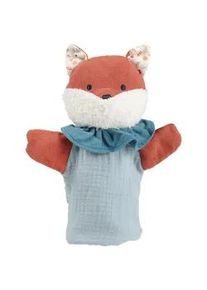 Patinio Tierchenhandpuppe , Creme, Hellblau, Dunkelrot , Textil , Füllung: Polyester , 24x12x6 cm , Spielzeug, Kuscheltiere