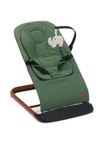 Schaukelwippe , Grün , Textil , 45x90x70 cm , Bezug abnehmbar, Bezug waschbar, Sicherheitsgurt, Spielbogen, Rückenlehne stufenlos verstellbar, zusammenklappbar , Babymöbel & Kindermöbel, Babyzimmer, Babywippen & Babyschaukeln