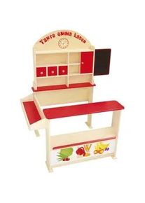 Roba Verkaufsstand , Holzwerkstoff , 103x113x75 cm , Spielzeug, Holzspielzeug