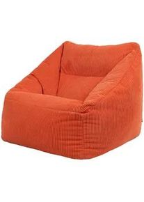 I.C.O.N. icon Sitzsack Cord Sessel Natalia , Textil , 340 L , Freiform , 97x73x84 cm , Hergestellt in Deutschland, Oeko-Tex® Standard 100, Reach , Wohnzimmer, Sessel, Sitzsäcke, XXL Sitzsäcke