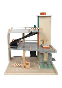 Small Foot Parkgarage , Multicolor , Holz, Kunststoff , 6-teilig , 62x43x36 cm , EN 71 , Spielzeug, Holzspielzeug