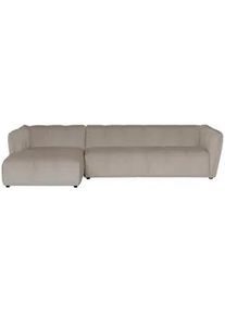Mid.you Ecksofa , Creme , Textil , 306x160 cm , Made in Eu , Wohnzimmer, Sofas & Couches, Wohnlandschaften, Ecksofas