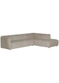 Mid.you Ecksofa , Creme , Textil , Struktur , 290x218 cm , Made in Eu , Wohnzimmer, Sofas & Couches, Wohnlandschaften, Ecksofas