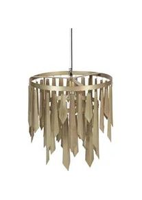 Beliani Hängeleuchte Chambal 45/45/167 cm , Messingfarben , Metall , E27 , 45x167x45 cm , Lampen & Leuchten, Innenbeleuchtung, Hängeleuchten, Pendelleuchten