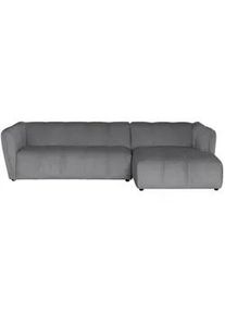 Mid.you Ecksofa , Hellgrau , Textil , 276x160 cm , Made in Eu , Wohnzimmer, Sofas & Couches, Wohnlandschaften, Ecksofas