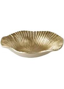 Beliani Dekoschale Aluminium gold Hatra , Metall , 7 cm , Dekoration, Dekoschalen