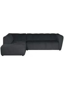 Mid.you Ecksofa , Grau , Textil , Struktur , 260x218 cm , Made in Eu , Wohnzimmer, Sofas & Couches, Wohnlandschaften, Ecksofas