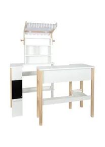 Small Foot Kaufladen , Multicolor , Holz, Textil , 80x113x30 cm , EN 71 , Spielzeug, Holzspielzeug