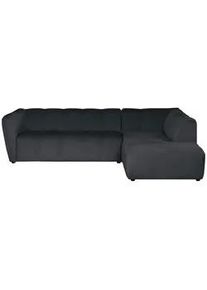 Mid.you Ecksofa , Grau , Textil , Struktur , 260x218 cm , Made in Eu , Wohnzimmer, Sofas & Couches, Wohnlandschaften, Ecksofas