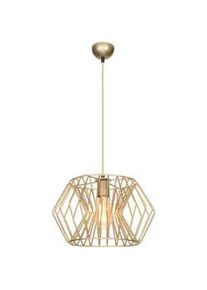 lux.pro Hängeleuchte Bournemouth , Bronzefarben , Metall , E27 , 35x76x35 cm , Lampen & Leuchten, Innenbeleuchtung, Hängeleuchten, Pendelleuchten