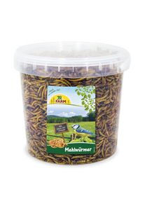 400g JR FARM Gusanos de harina con extra abundante proteína pájaros