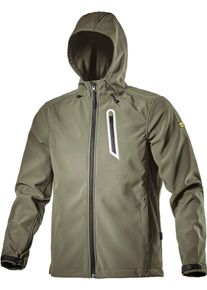 Diadora Utility Sail Softshell, kurtka robocza unisex , kolor: oliwkowy , rozmiar: S