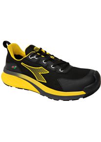 Diadora Utility Vortex DA2 Low S3S, botas de segurança unisexo , cor: Preto/Amarelo , tamanho: 43 EU