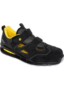 Diadora Utility Run Net AB Sandale S1PS, calçado de segurança un , cor: Preto/Cinzento Escuro/Amarelo , tamanho: 47 EU