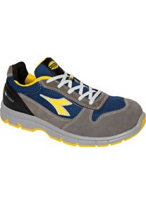 Diadora Utility Run Tex Low S1PS, obuwie ochronne unisex , kolor: szary/niebieski , rozmiar: 41 EU